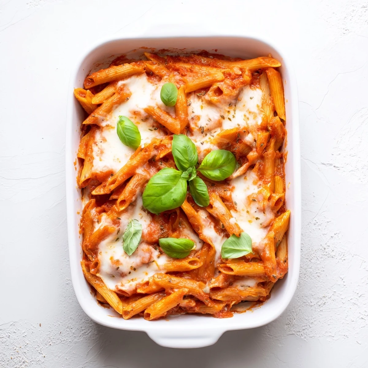 One-Dish Baked Ziti Cheeses