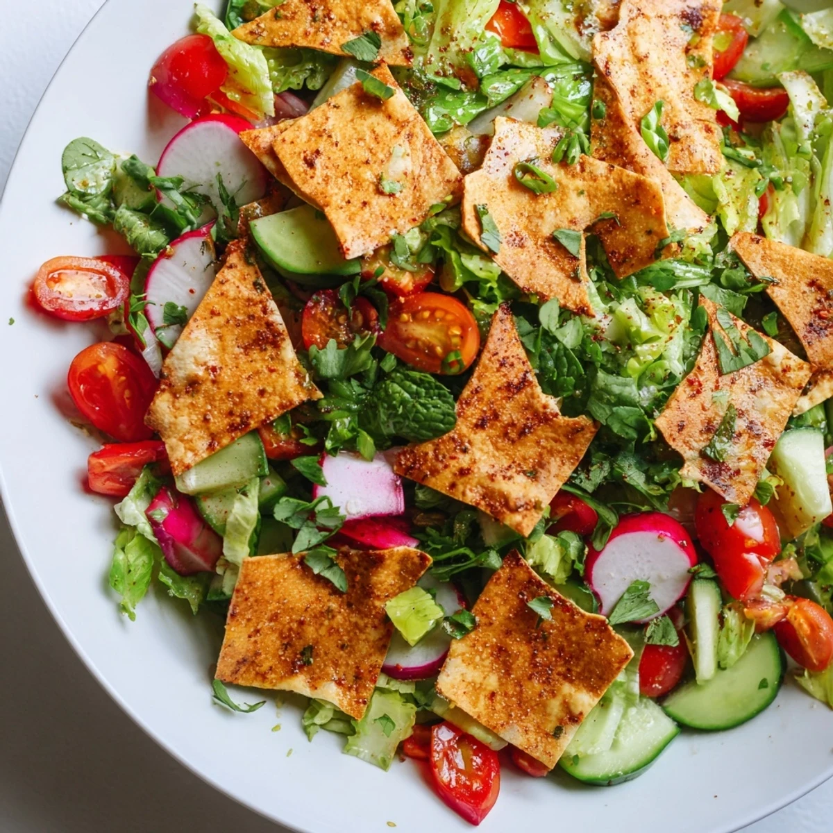 Fattoush Crunch Salad