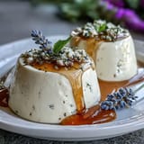Honey Lavender Panna Cotta