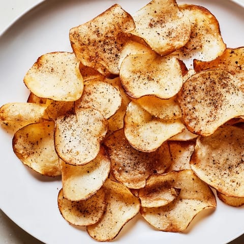 Homemade Air-Fryer Potato Chips