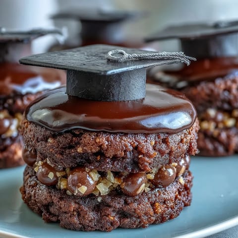 Easy Graduation Cap Cookies