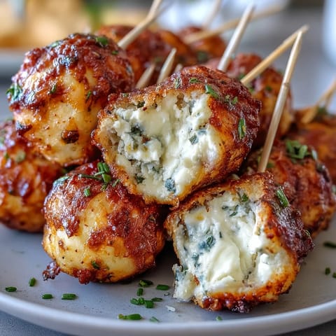 Festive Derby Party Olive Cheese Balls, cheesy, olive-filled, and baked to perfection.