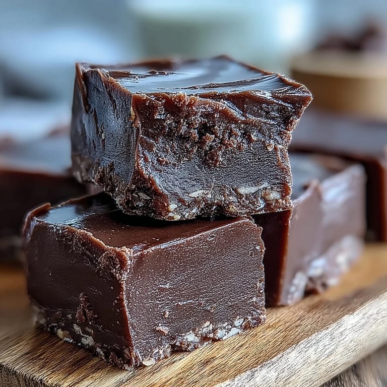 Smooth, homemade Hojicha Fudge squares with a nutty aroma, ideal for a quick tea-time treat.