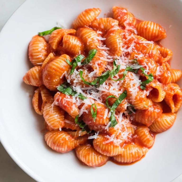 This close-up shows perfectly cooked Microwave Bowl Pasta, topped with Parmesan cheese for flavor.