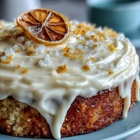 Zesty Baby Shower Lemon Sunshine Cake crowned with edible flowers.